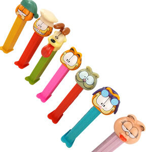 Garfield PEZ Dispenser Lot of 7 – Odie, Arlene, Jon, Nermal, and More – Tested